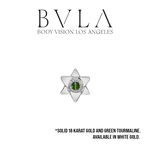 BVLA BVLA "Lotus" with Green Tourmaline
