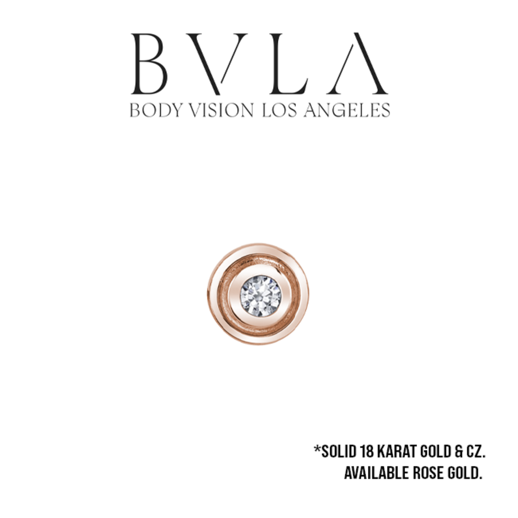 BVLA BVLA 16g "Round Illusion" threaded end with 2.0 CZ