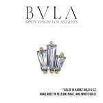 BVLA BVLA "Labels or Love" with CZ Baguettes