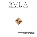 BVLA BVLA 6.0 "Micro Pave Pyramid" with CZ and Black CZ