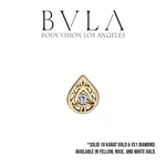 BVLA BVLA "Kensington Pear" with VS1 Diamond