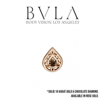 BVLA BVLA "Kensington Pear" with Chocolate Diamond