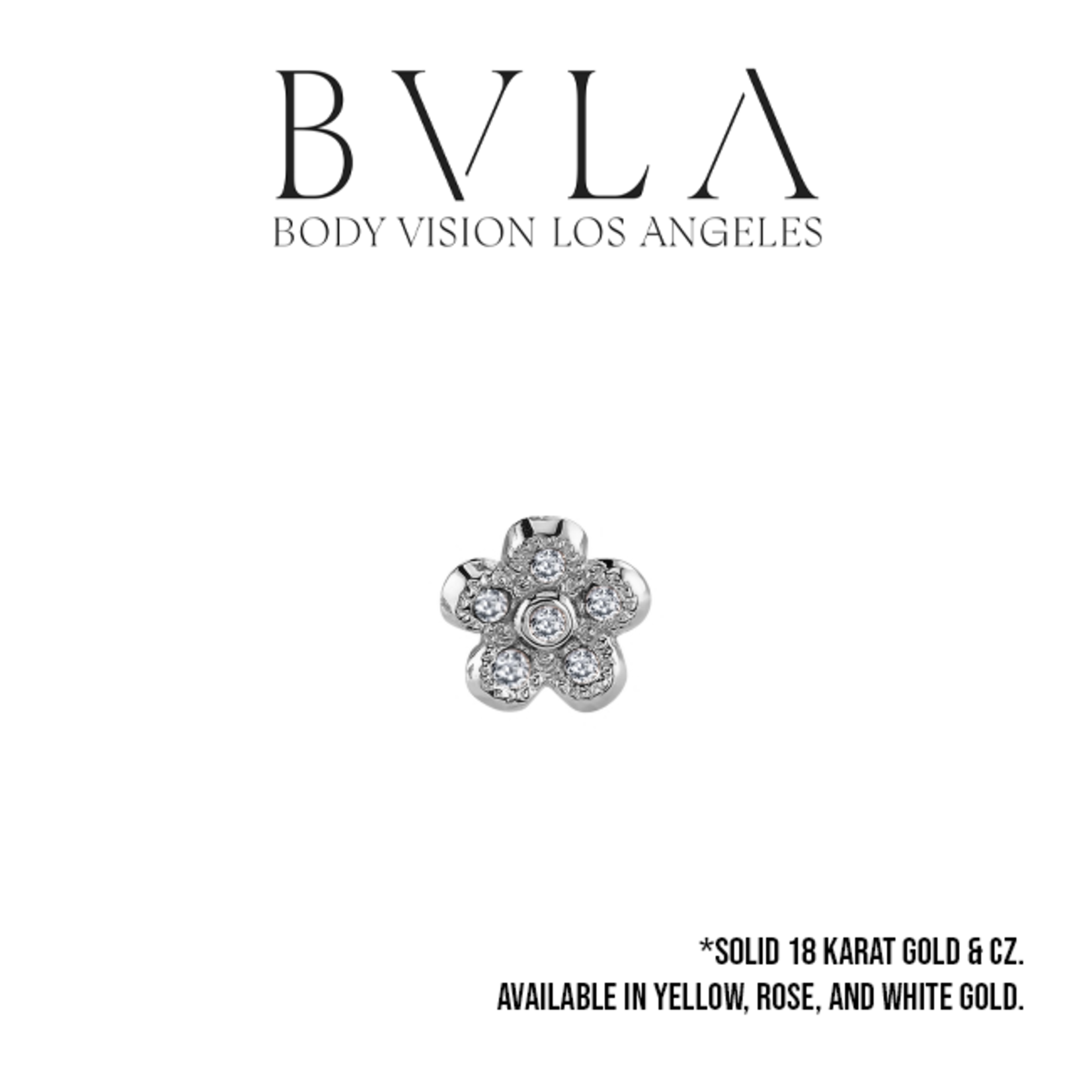 BVLA BVLA 5.0 "Fiore" threaded end with 5x 1.0 CZ