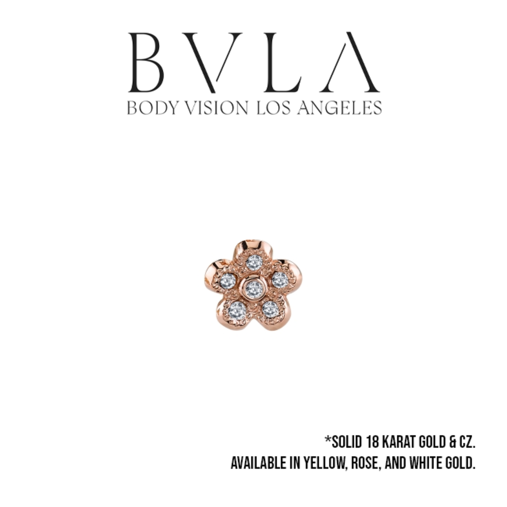 BVLA BVLA 5.0 "Fiore" threaded end with 5x 1.0 CZ