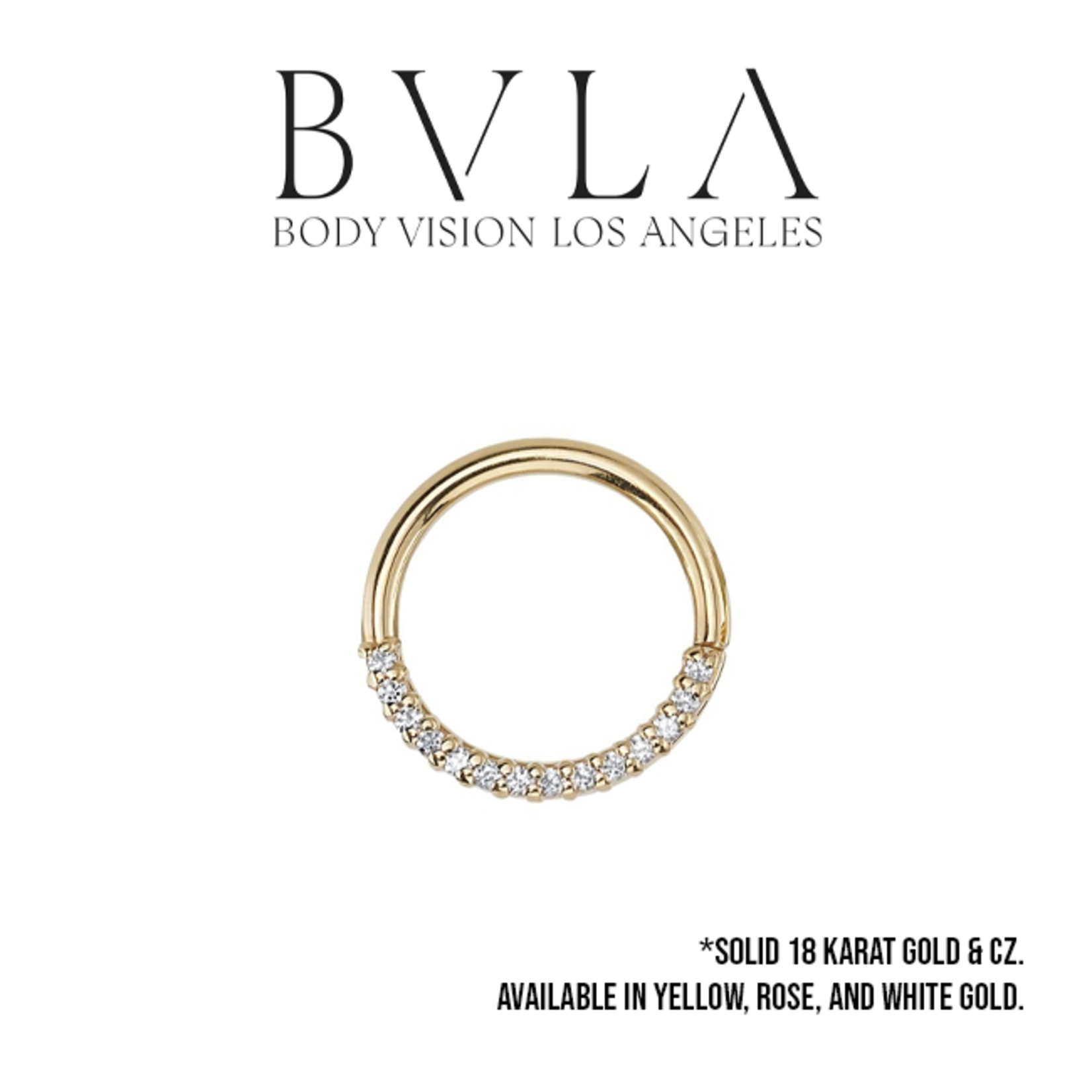 BVLA BVLA 16g "Oaktier" Seam Ring with CZ