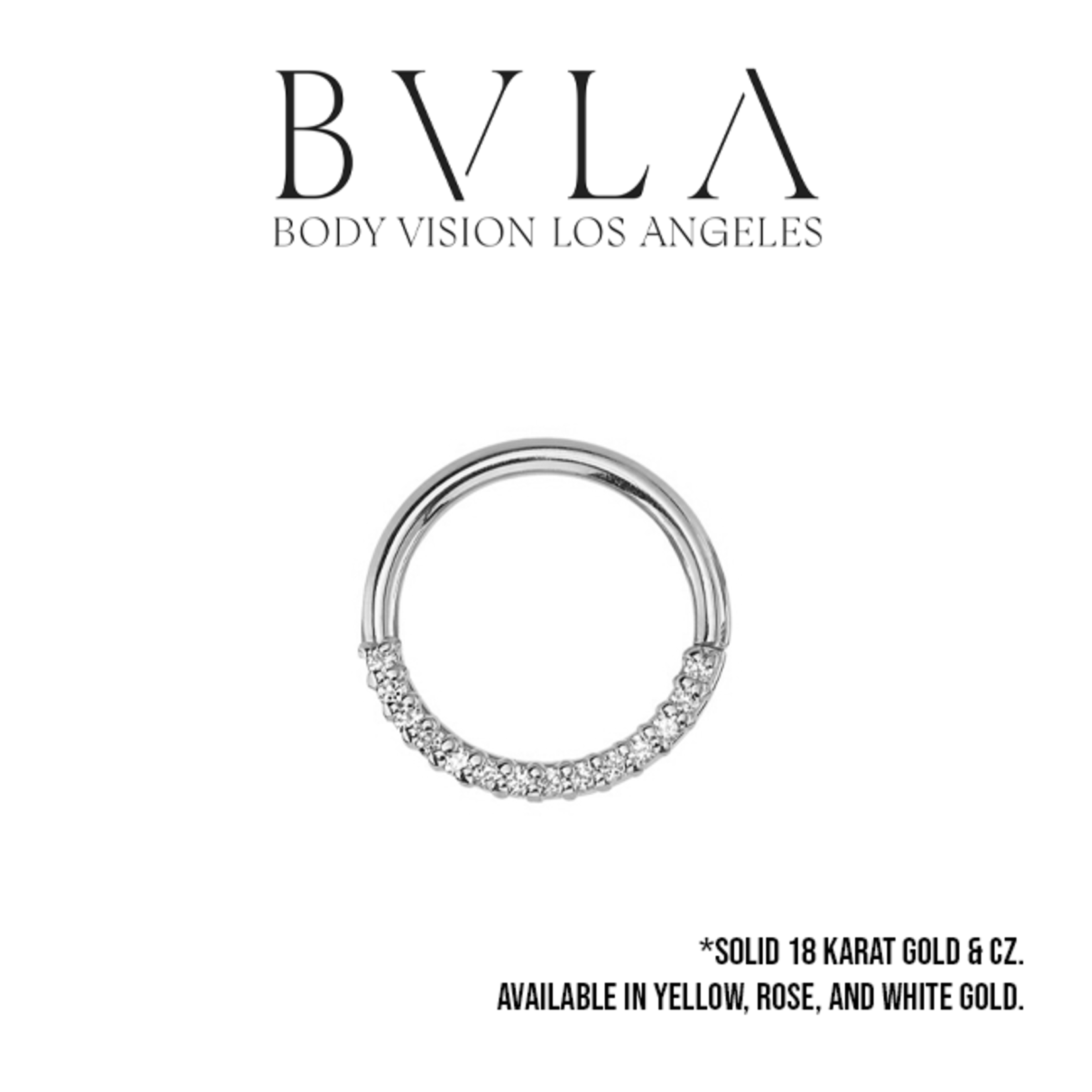 BVLA BVLA 16g "Oaktier" Seam Ring with CZ
