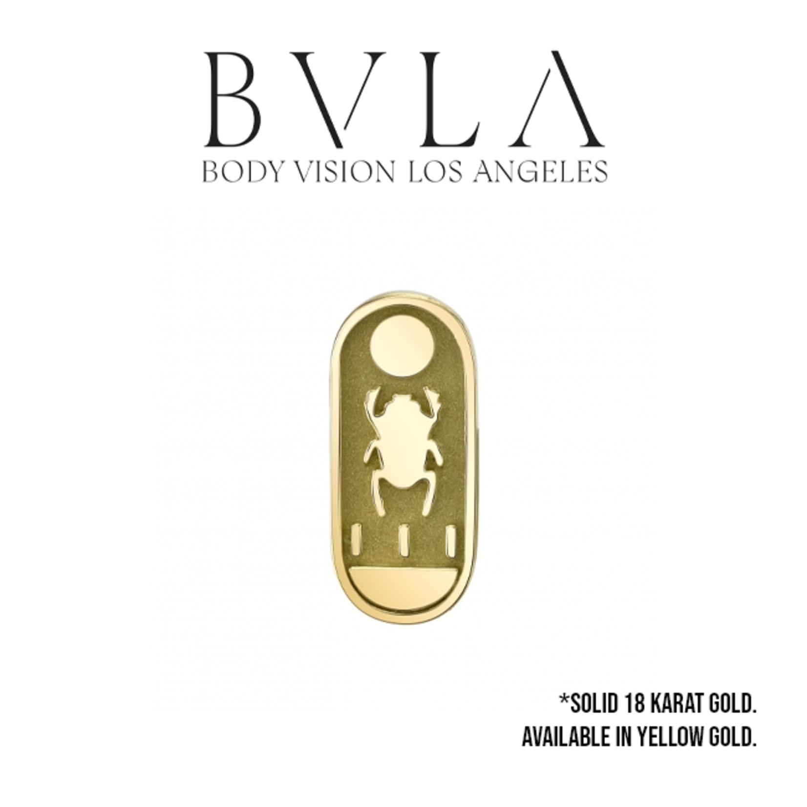 BVLA BVLA 15x7 "Scarab Cartouche" threaded end