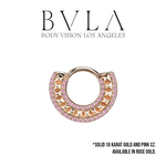 BVLA BVLA 16g "Hydra" Clicker with Pink CZ