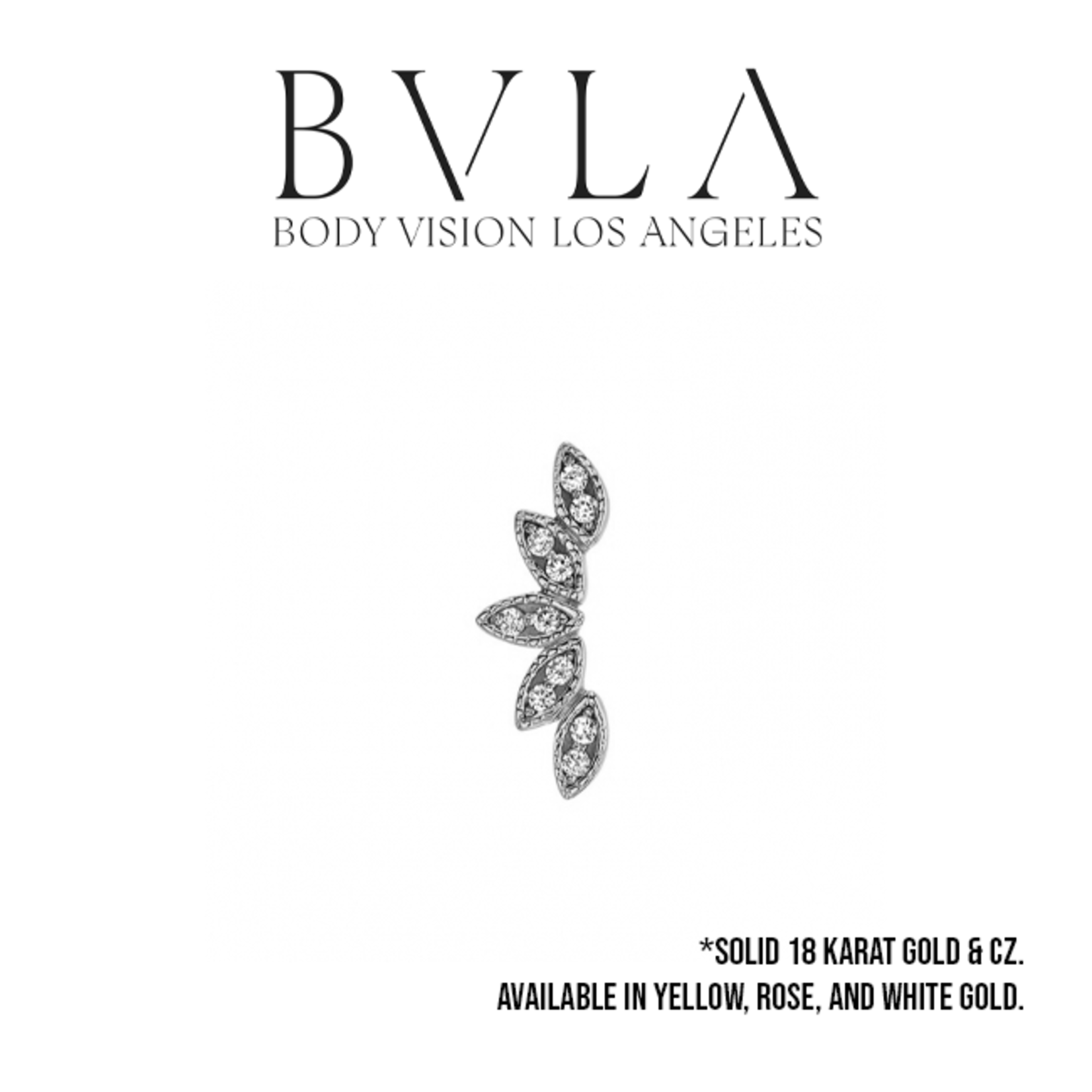 BVLA BVLA 16g 13.0x4.0mm "Serenity" threaded end with 6x 1.0mm CZ