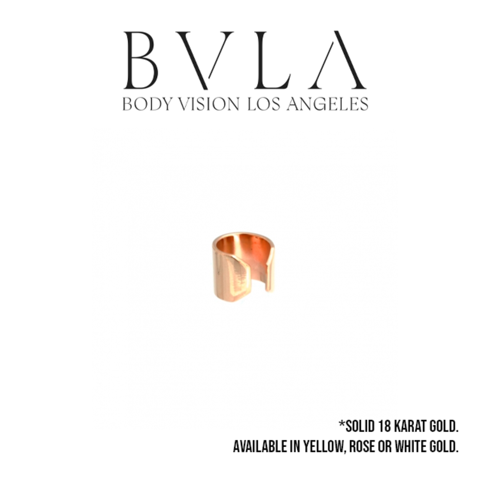 BVLA BVLA solid gold ear cuff