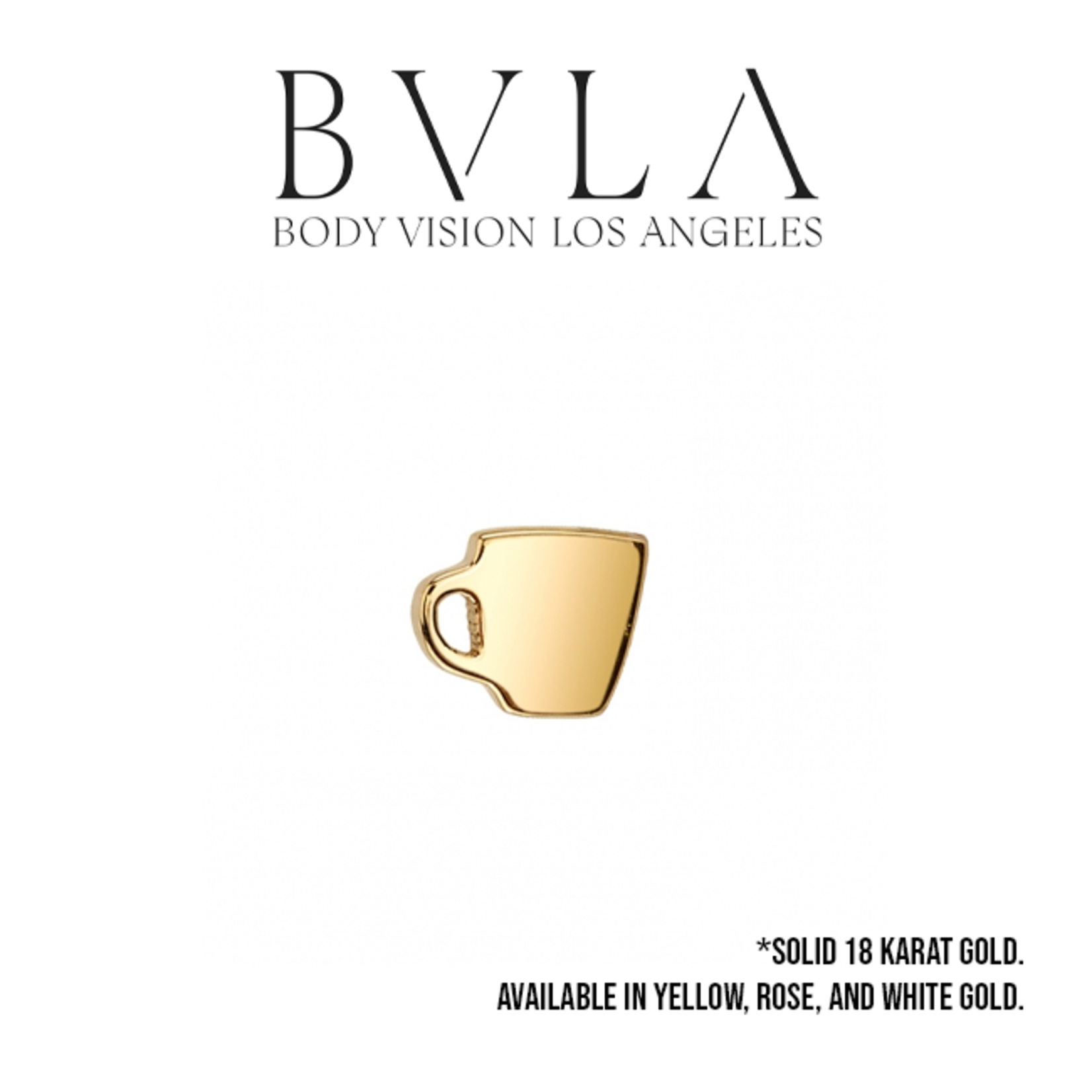 BVLA BVLA 16g 4.0mm "Coffee Cup" threaded end