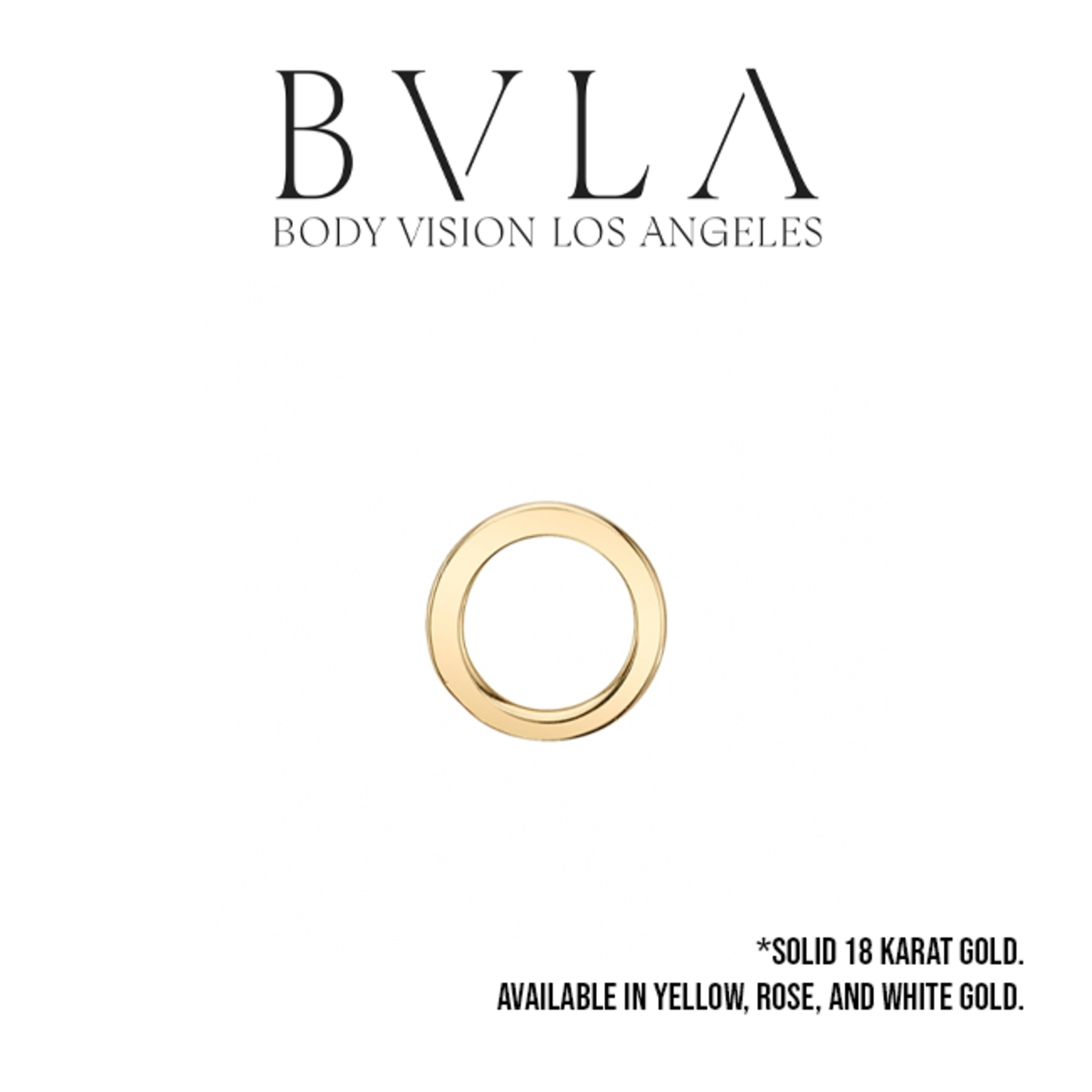 BVLA BVLA 6.0mm "Open Circle" press-fit end
