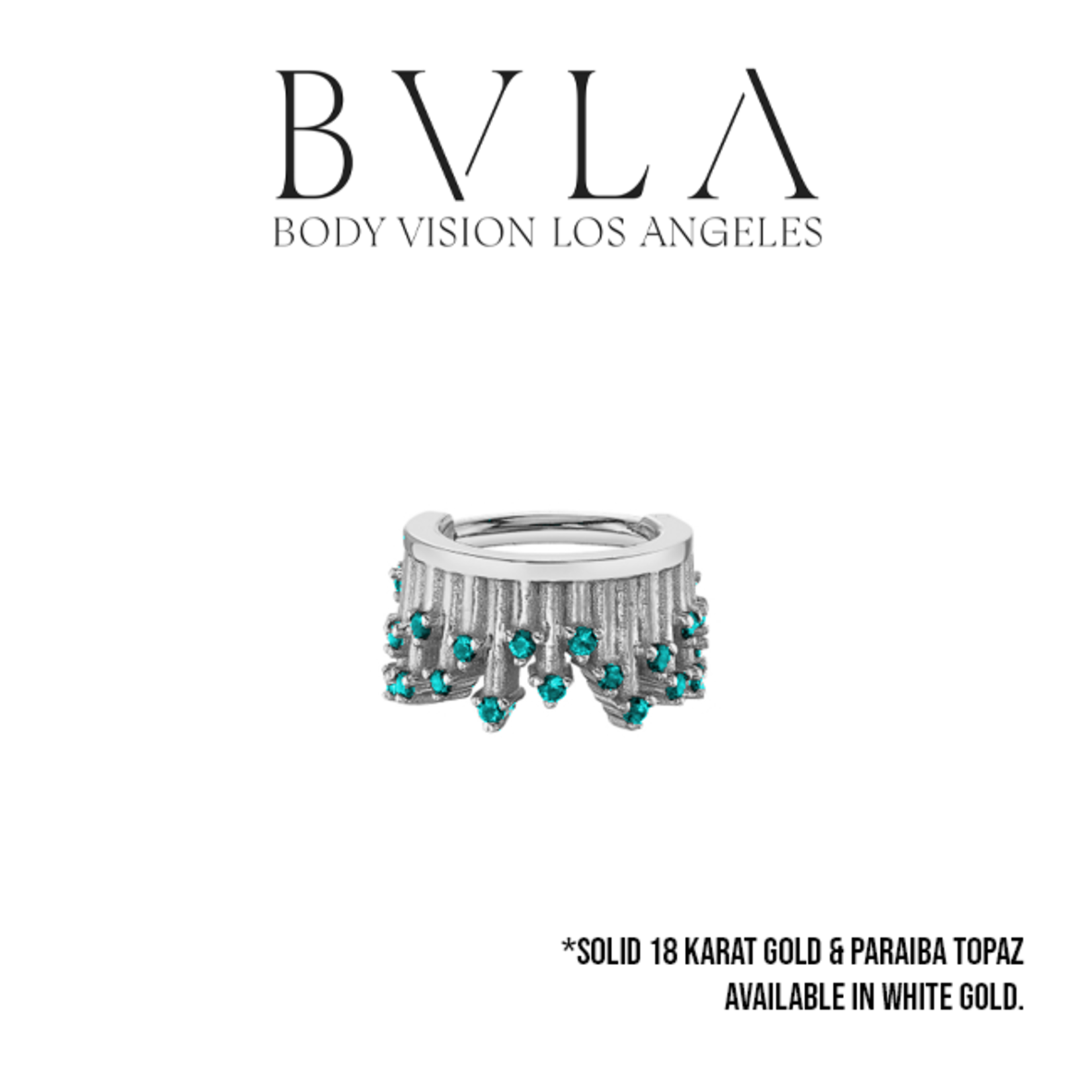 BVLA BVLA 16g "Take a Bow" clicker with 23x 1.0 Paraiba Topaz
