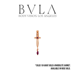 BVLA BVLA "Kiss of Death" with Rhodolite