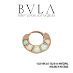 BVLA BVLA 16g "Islay" Clicker with AAA White Opal