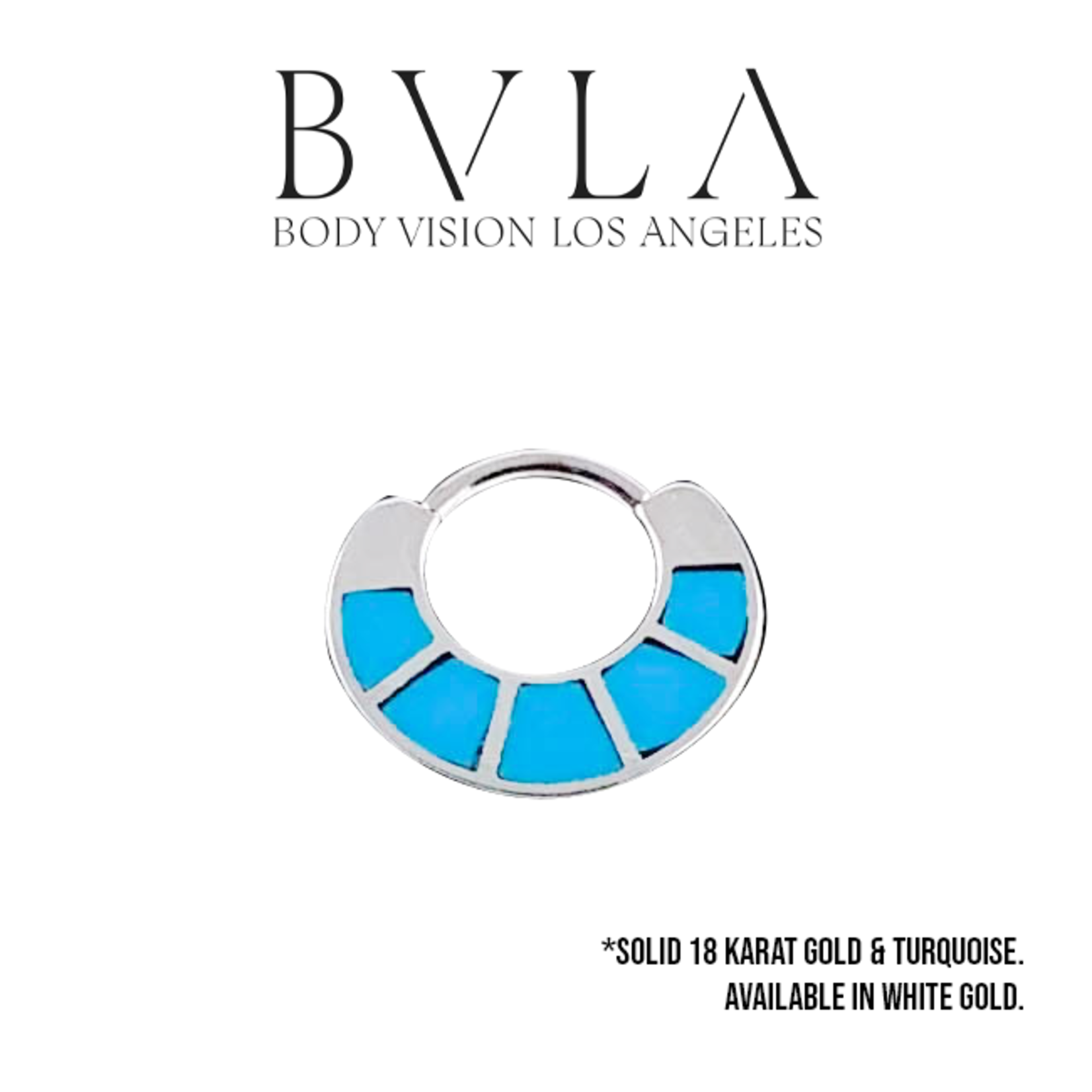 BVLA BVLA 16g "Islay" clicker with hand-cut turquoise