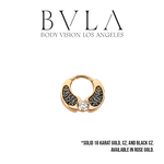 BVLA BVLA Clicker with Black CZ and CZ
