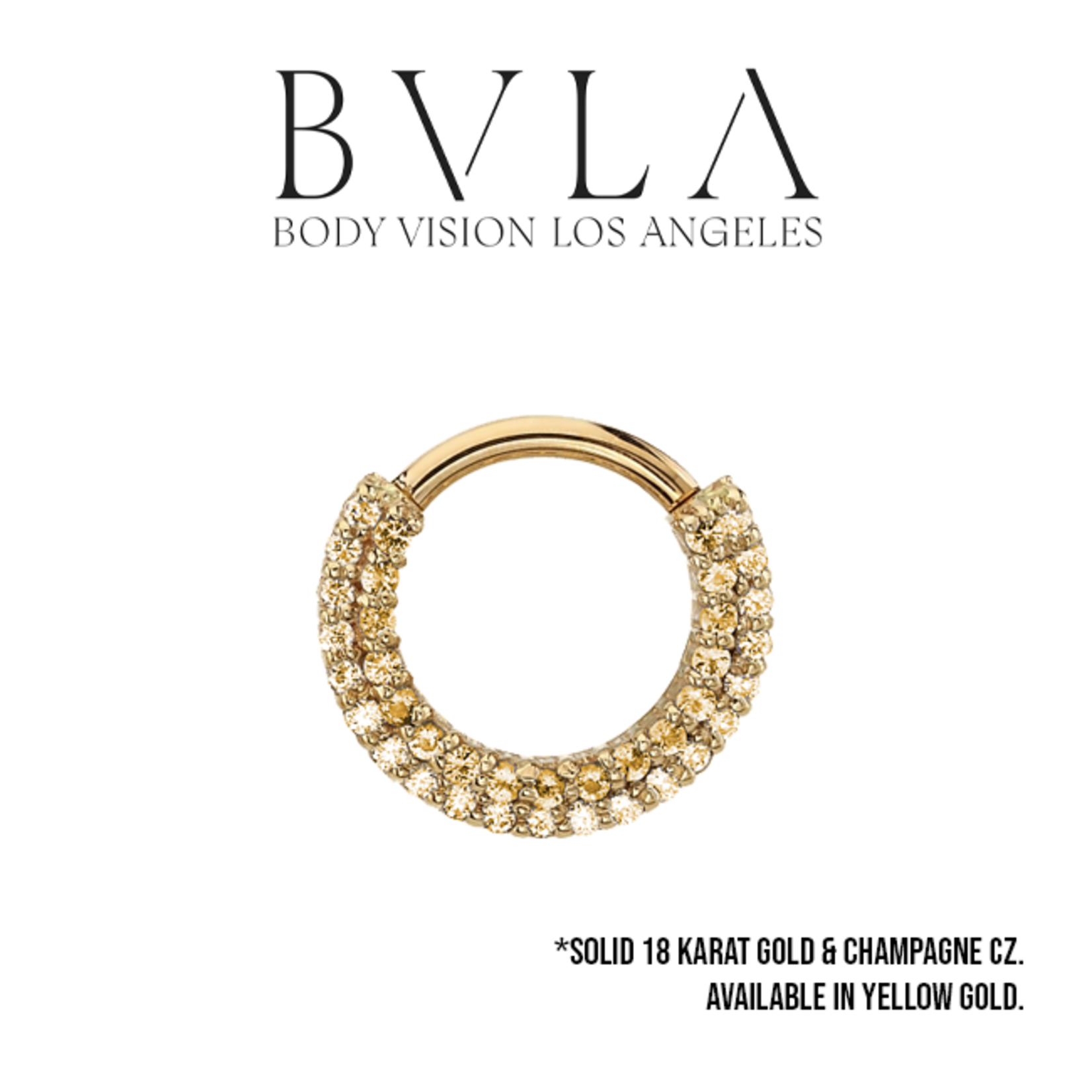 BVLA BVLA 16g "Double Dahlia XL" with 44x 1.0 Champagne CZ