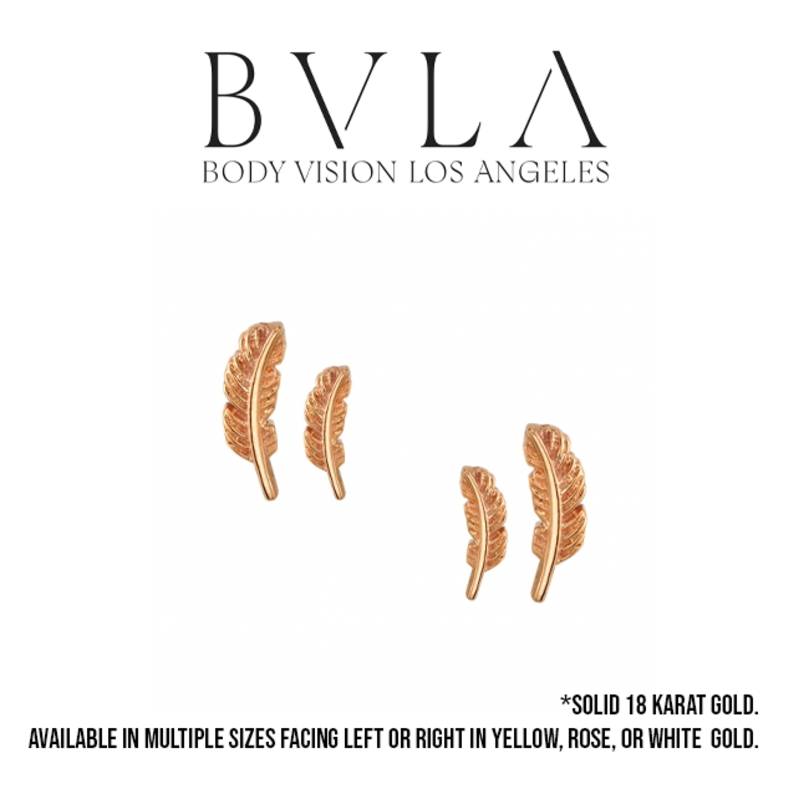 BVLA BVLA "Feather" threaded end