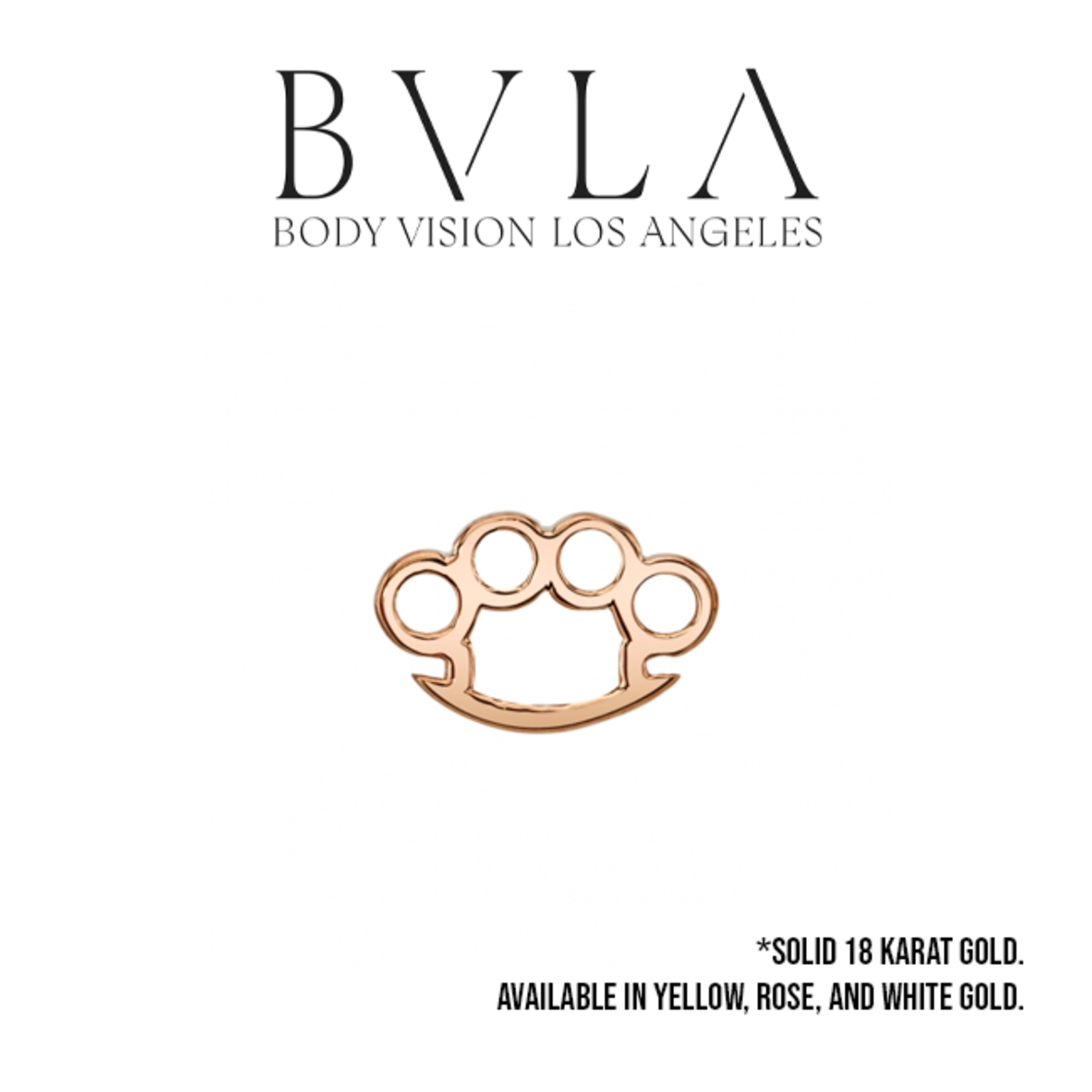 BVLA BVLA Brass Knuckle threaded end