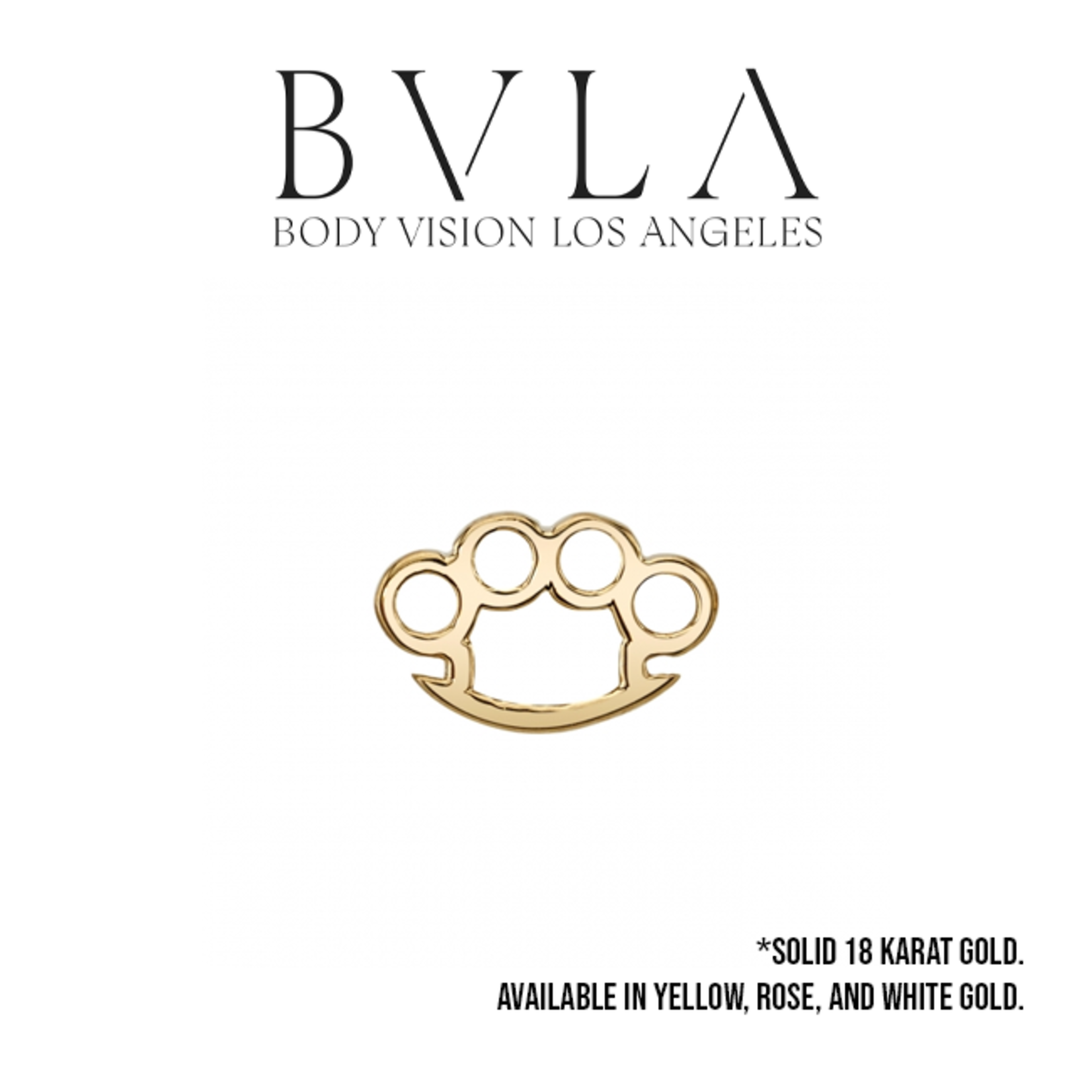 BVLA BVLA Brass Knuckle threaded end