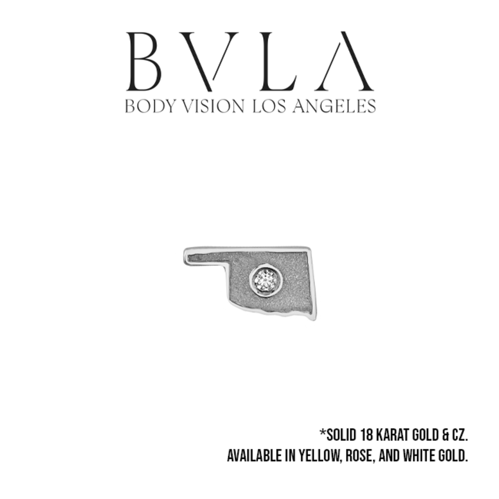 BVLA BVLA "Oklahoma" threaded end with 1.0mm CZ