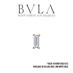 BVLA BVLA "Prong Baguette" Press-Fit End with CZ