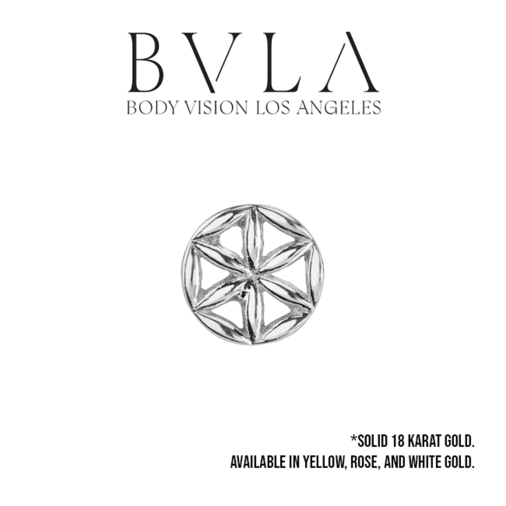 BVLA BVLA 6.0mm "Flower of Life" press-fit end