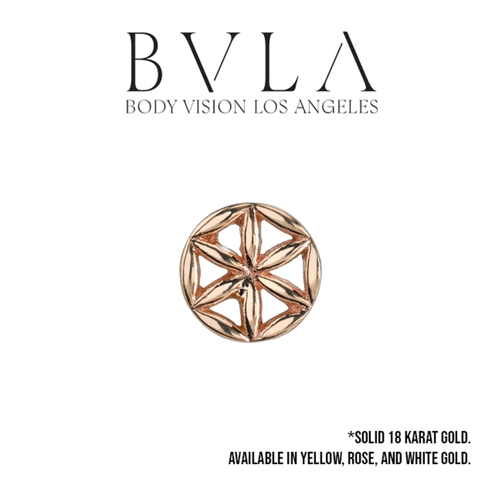 BVLA BVLA 6.0mm "Flower of Life" press-fit end