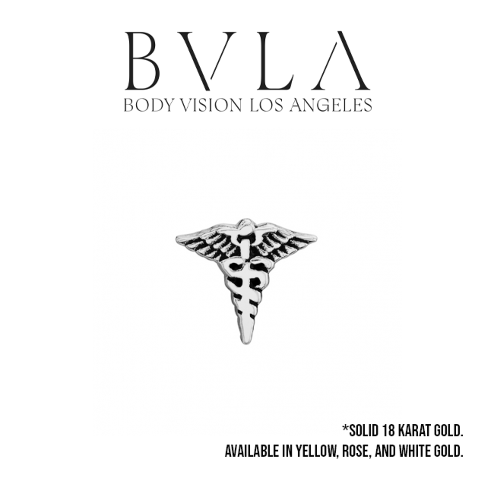 BVLA BVLA 7.0mm "Caduceus" press-fit end