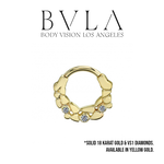 BVLA BVLA 16g "Pebbles" Clicker with VS1 Diamonds