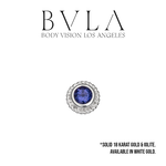 BVLA BVLA 10.5 "Raine" Threaded End with AA Iolite