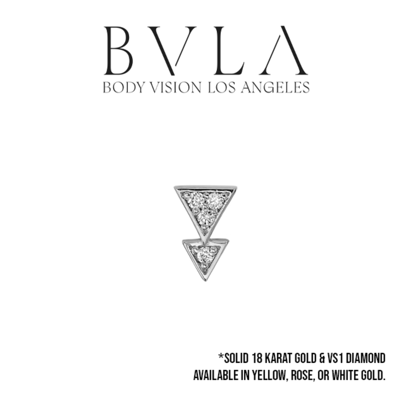 BVLA BVLA "Fate" press fit end with 4x 1.0 VS1 diamonds