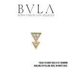 BVLA BVLA 5.5mm "Fate" Press-Fit End with VS1 Diamonds