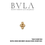 BVLA BVLA "Quad Bead Cluster" Nostril Screw