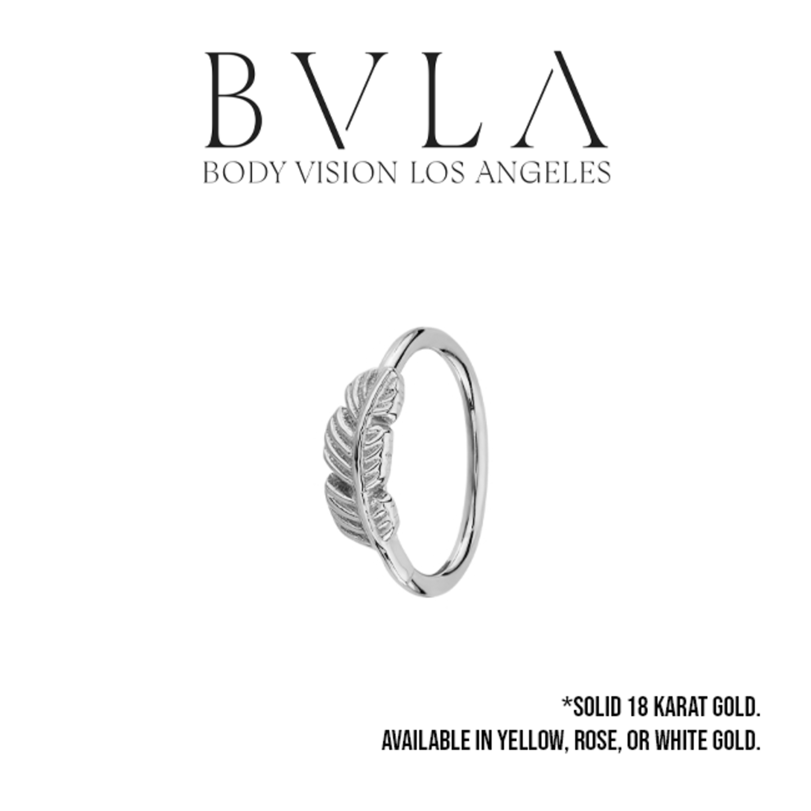 BVLA BVLA 18g Feather seam ring