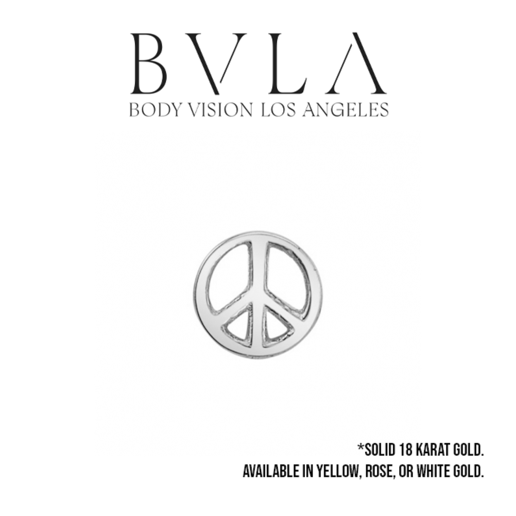 BVLA BVLA 4.0mm "Peace Sign" press-fit end