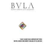 BVLA BVLA "Princess Bezel" Nostril Screw with Mercury Mist Topaz