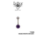 LeRoi Leroi Single Stone Navel Curve