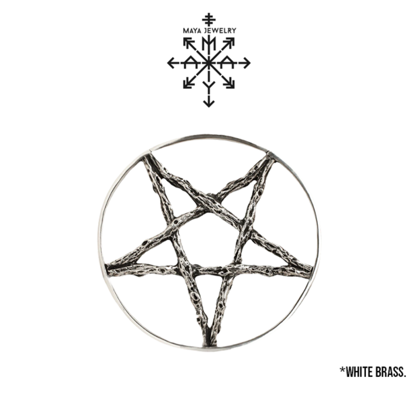 Maya Jewelry Maya Jewelry "Witchcraft" Pentagram Hanging Design