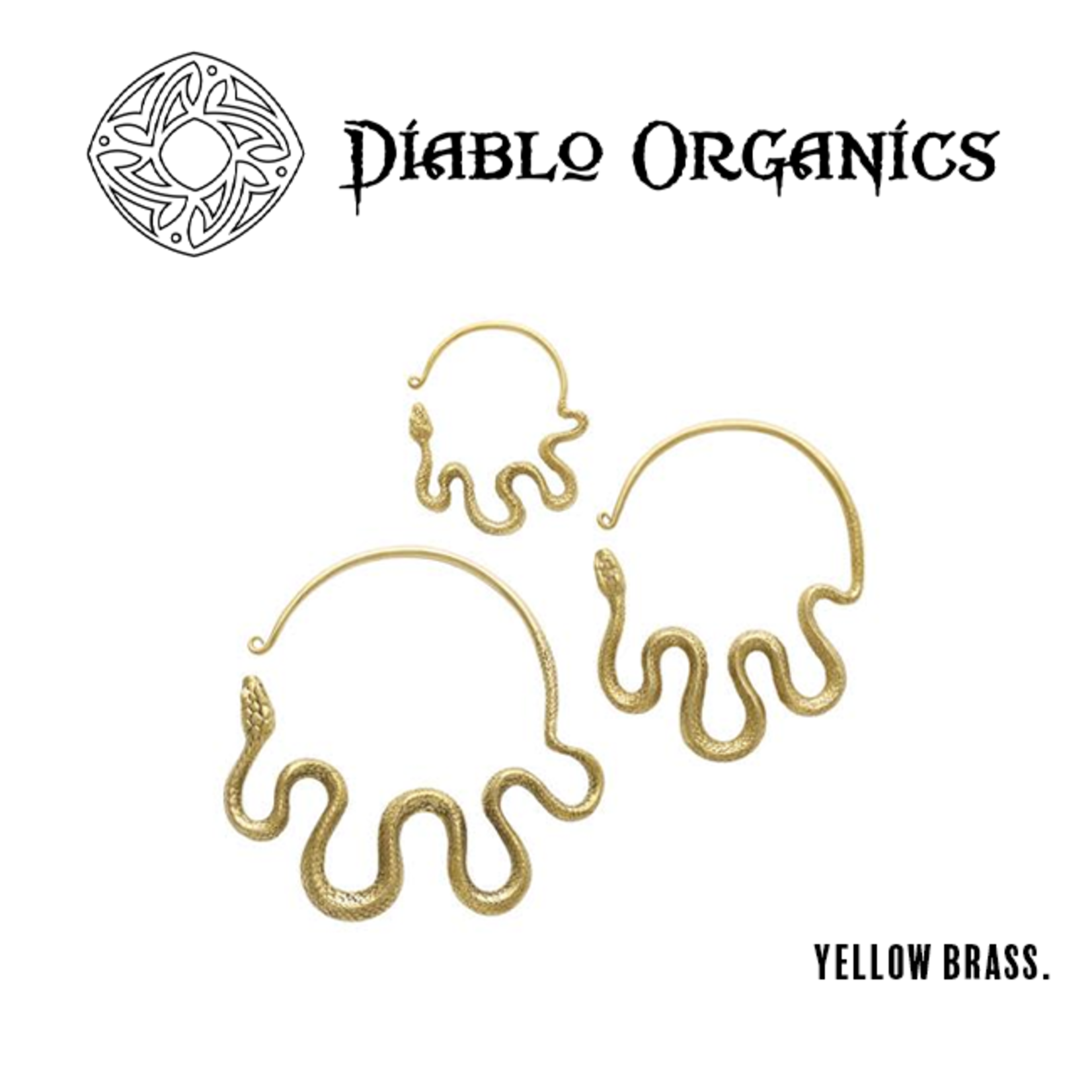 Diablo Organics Diablo Organics "Ouroboros" snake hanging design