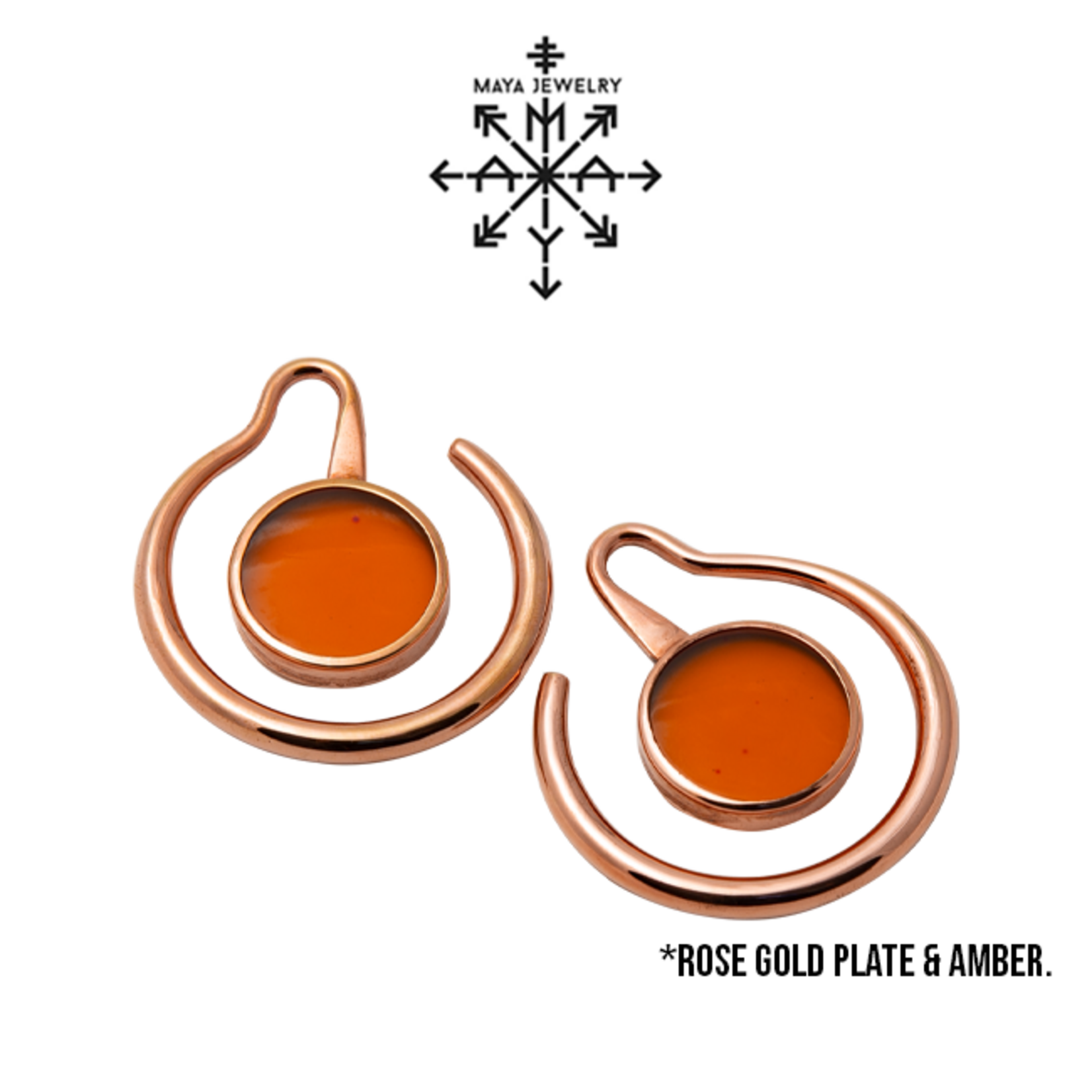 Maya Jewelry Maya Jewelry "Eye of the Beholder" hanging design with baltic amber