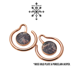 Maya Jewelry Maya Jewelry "Eye of the Beholder" with Porcelain Jasper