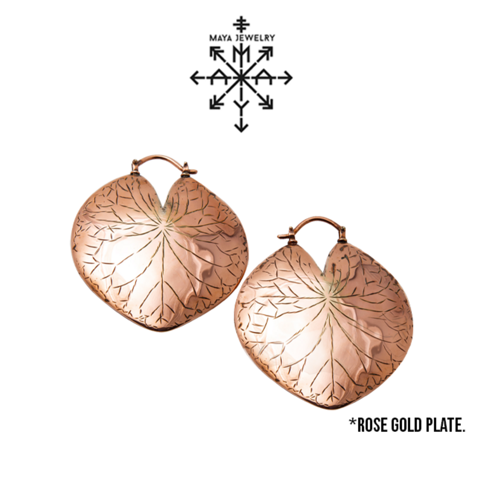 Maya Jewelry Maya Jewelry "Lotus Leaf" hanging design