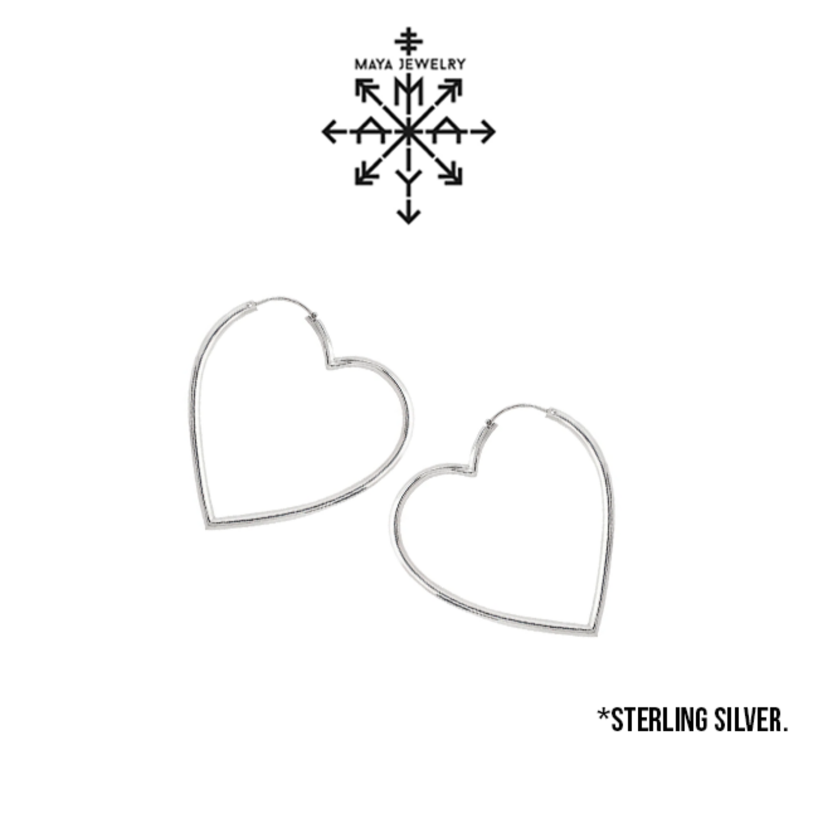 Maya Jewelry Maya Jewelry "My Broken Heart Traditional" earring