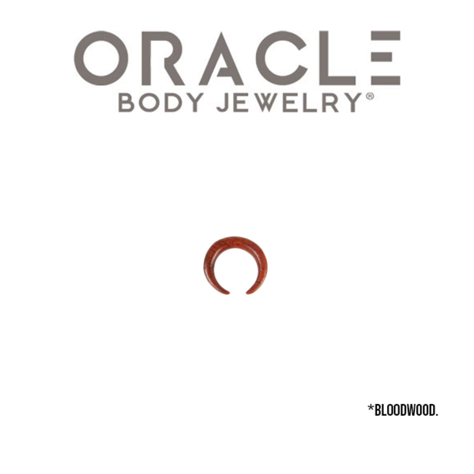 Oracle Oracle Body Jewelry bloodwood septum pincher