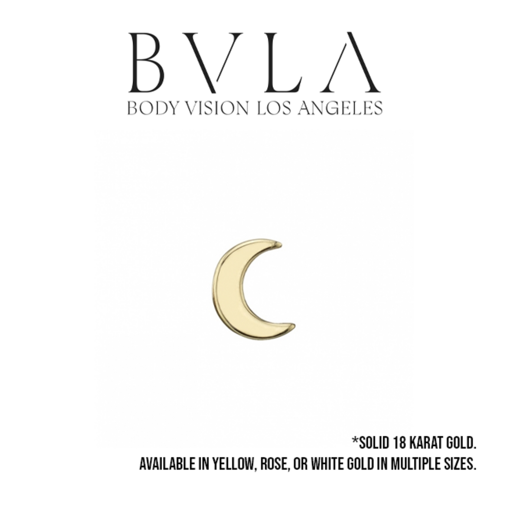 BVLA BVLA 16g "Crescent Moon" threaded end