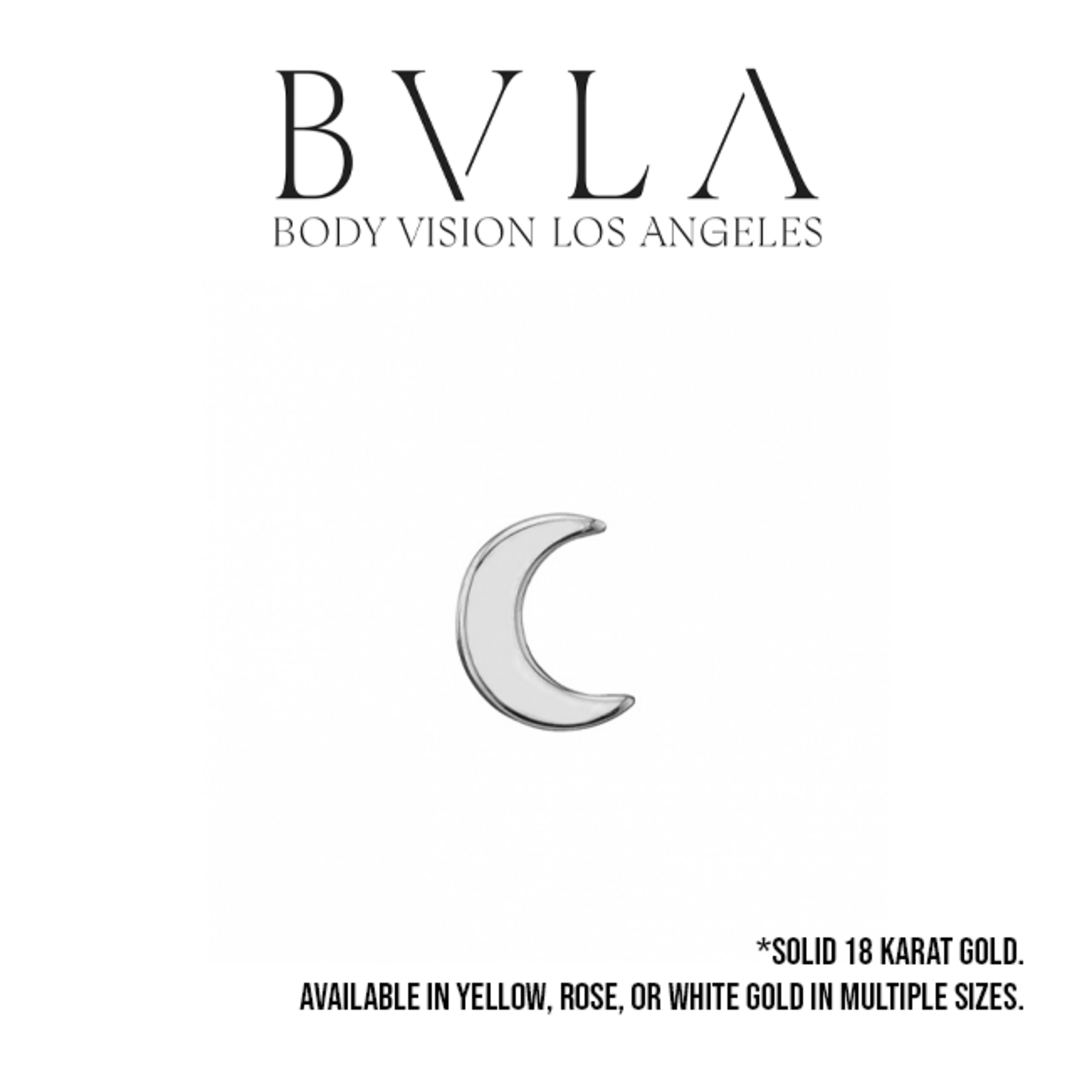 BVLA BVLA 16g "Crescent Moon" threaded end