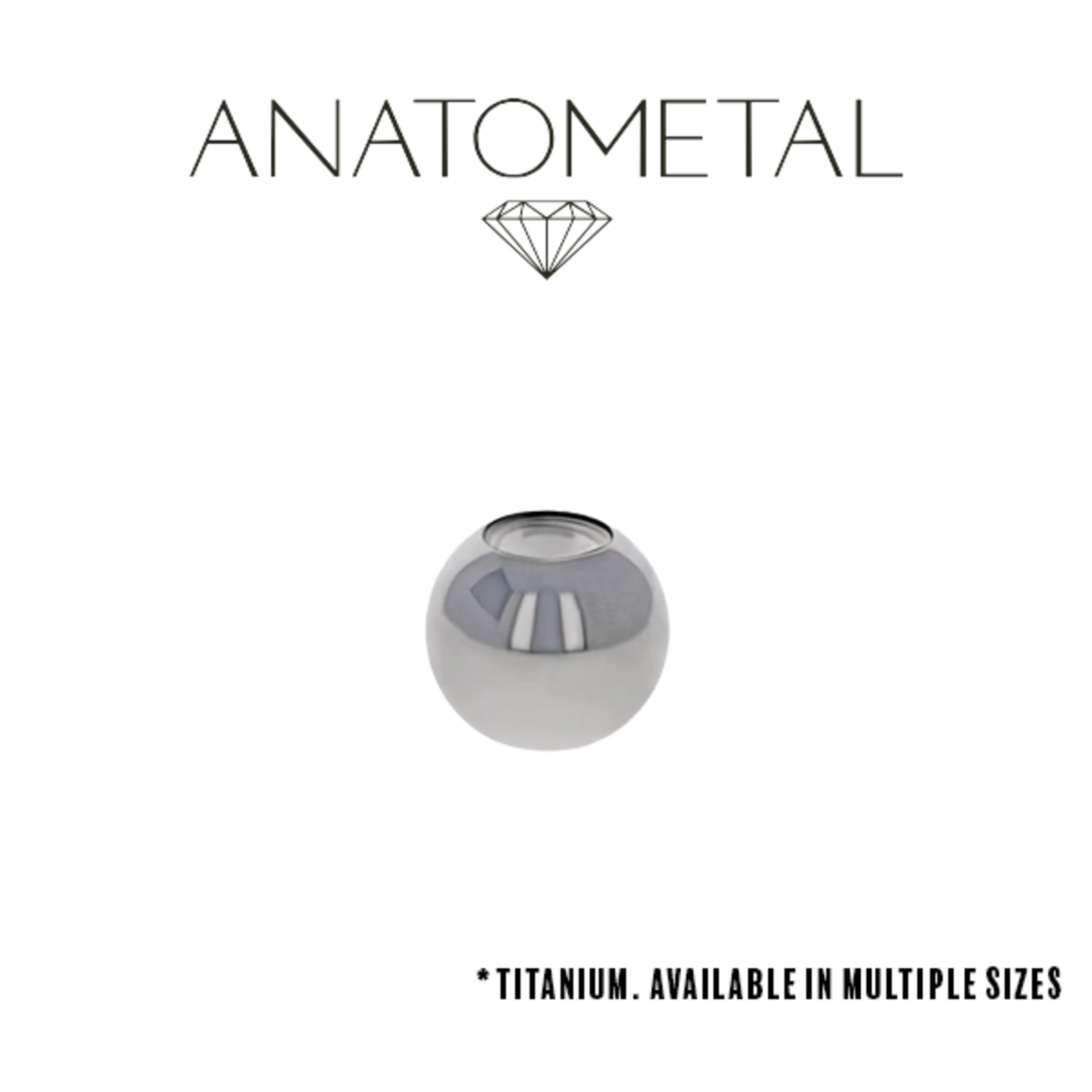 Anatometal Anatometal titanium captive bead