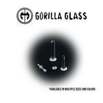 Gorilla Glass Gorilla Glass Straight Retainer - Large Disk